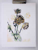 Roses Watercolour / Floral Art / Home and Garden Decor - 300gsm Fine Art Print